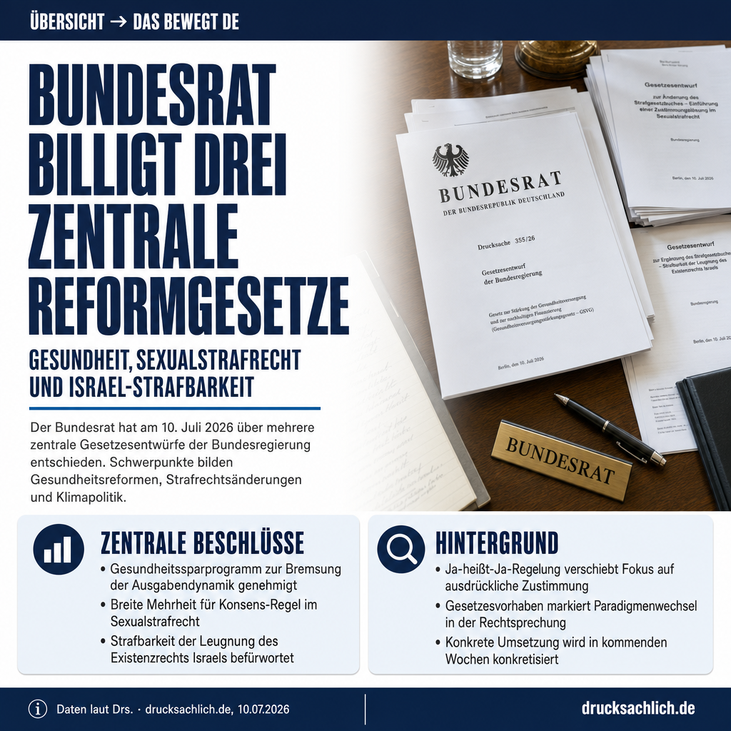 Das bewegt Deutschland — 10.07.2026