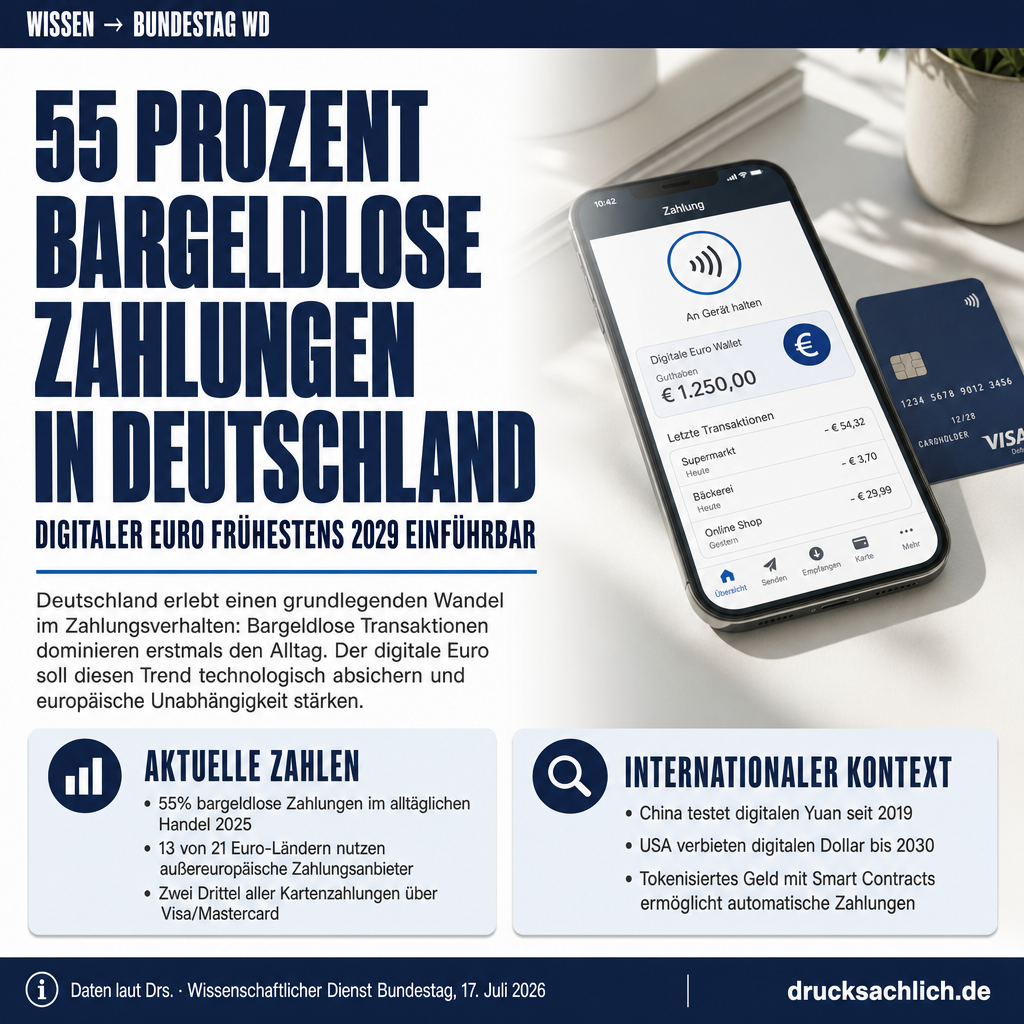 Digitaler Euro: Deutschland auf dem Weg zur bargeldlosen Gesellschaft