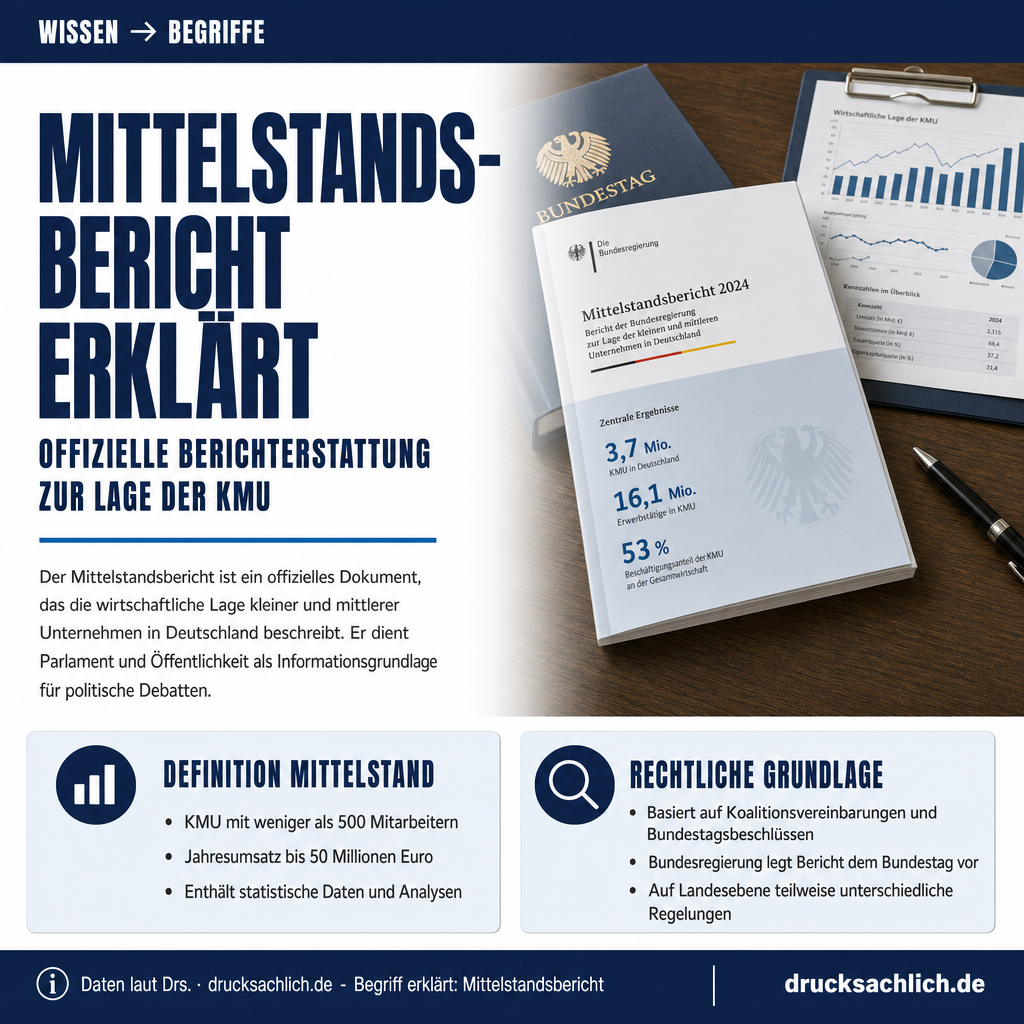 Begriff erklärt: Mittelstandsbericht