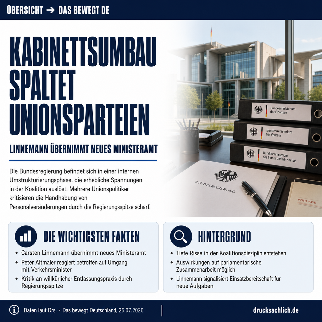 Das bewegt Deutschland — 25.07.2026