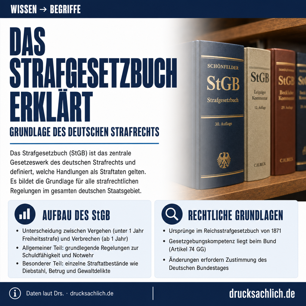 Begriff erklärt: Strafgesetzbuch
