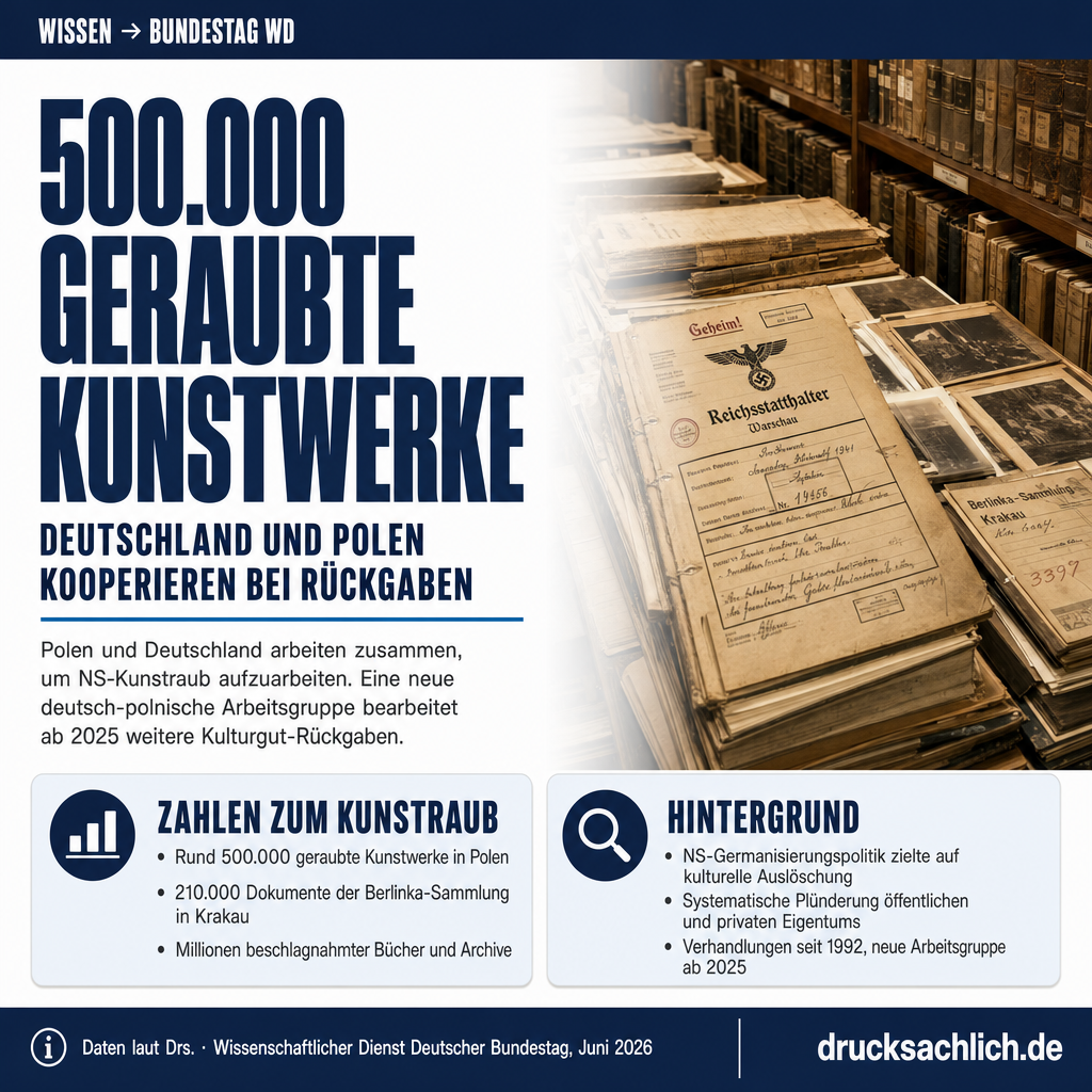 Polen und Deutschland arbeiten bei Kunstraub-Rückgaben zusammen