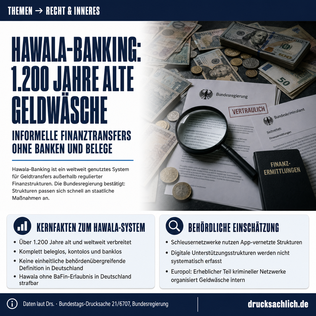 Hawala-Banking: Geldwäsche und Organisierte Kriminalität