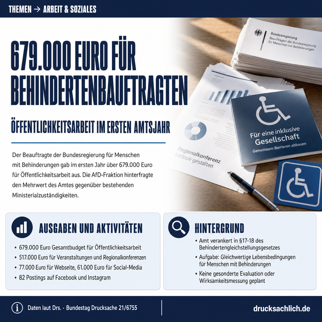 Behindertenbeauftragter: Bilanz nach einem Jahr Amtszeit
