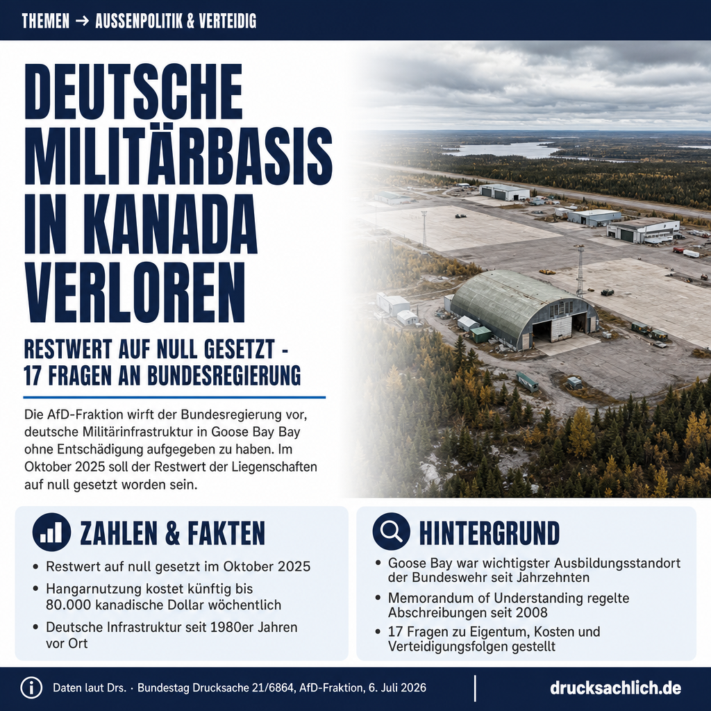 Goose Bay: Bundeswehr-Infrastruktur in Kanada verloren?