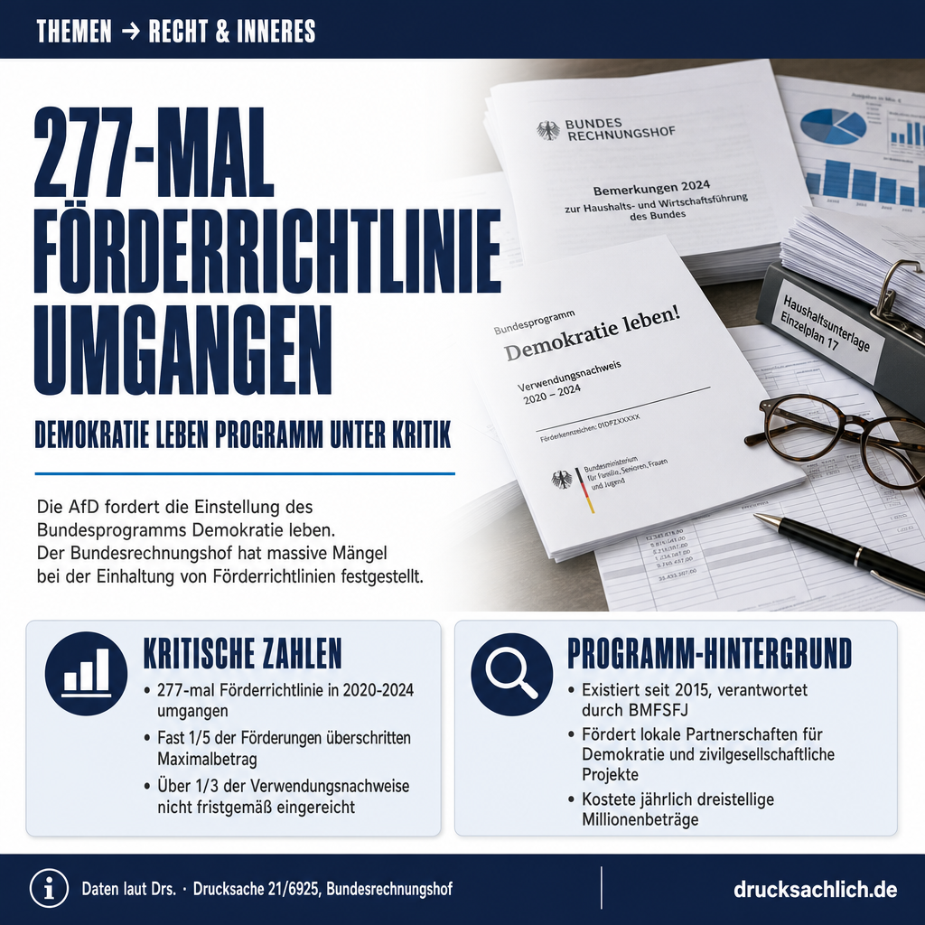Infografik BT-Drs. 21/6925