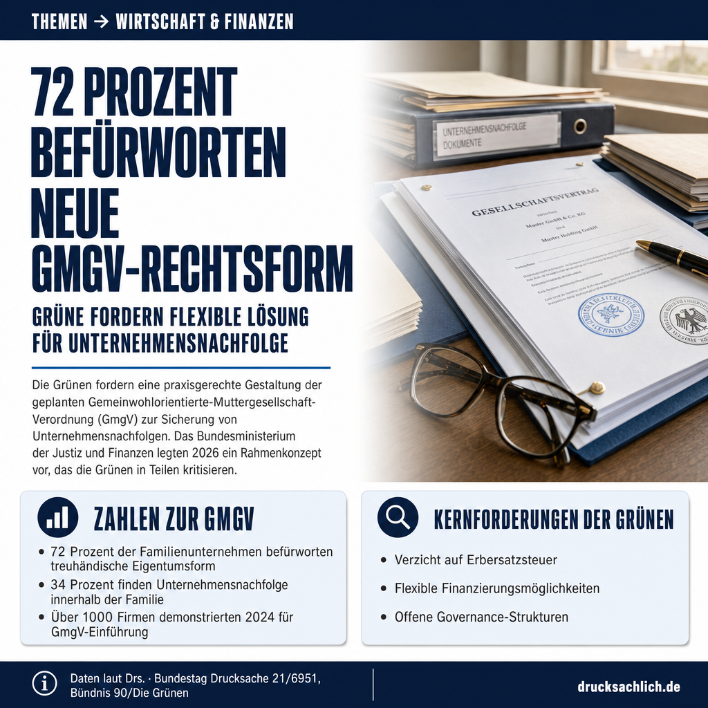 GmgV: Neue Rechtsform für gebundenes Vermögen und Unternehmensnachfolge