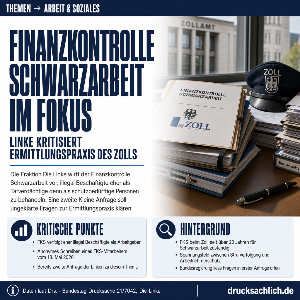 Finanzkontrolle Schwarzarbeit: Zielkonflikt bei Arbeitnehmer- und Arbeitgeberschutz