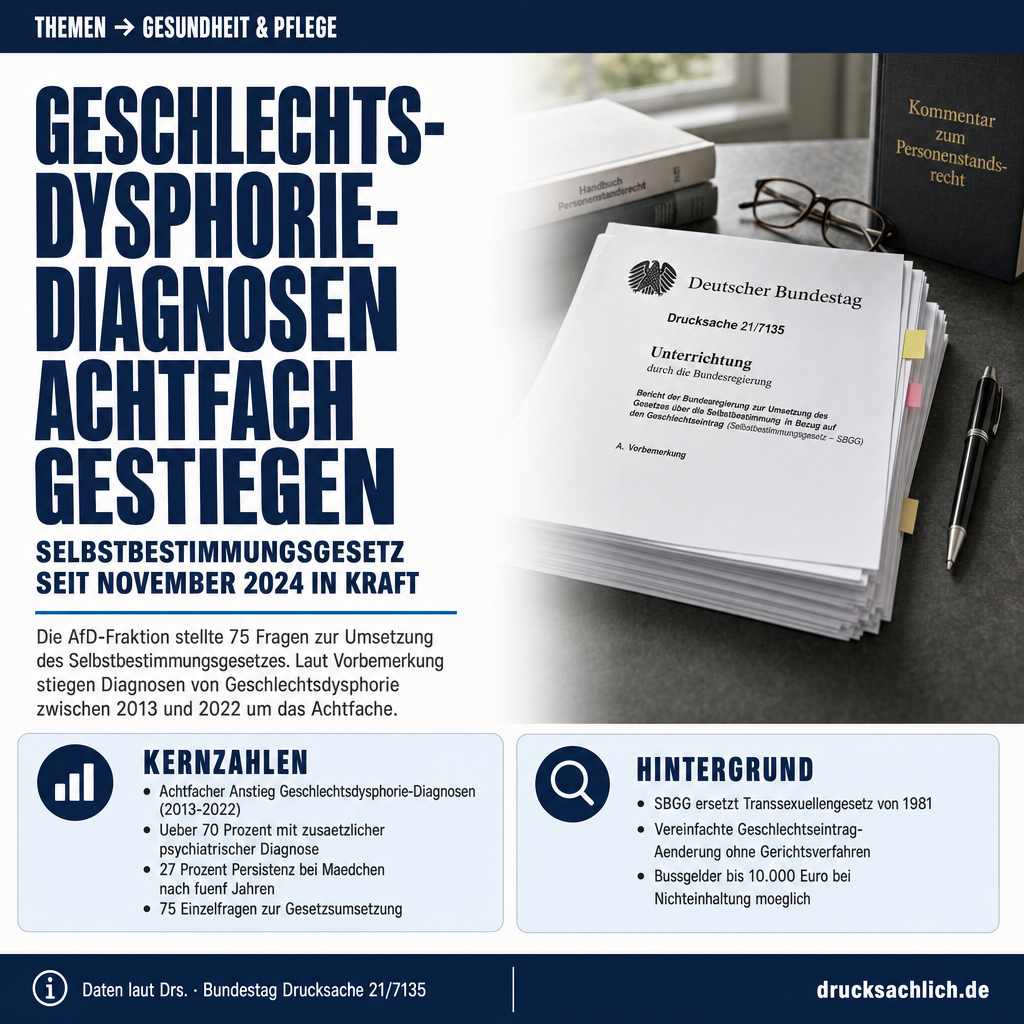 Selbstbestimmungsgesetz: 75 Fragen zu Transgender-Politik und Daten
