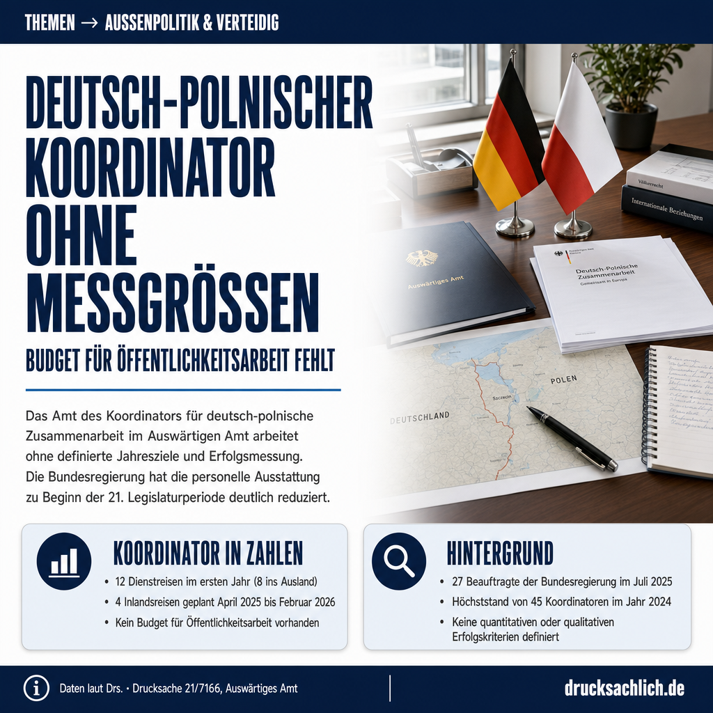 Deutsch-polnischer Koordinator: Bilanz ohne Messgrößen