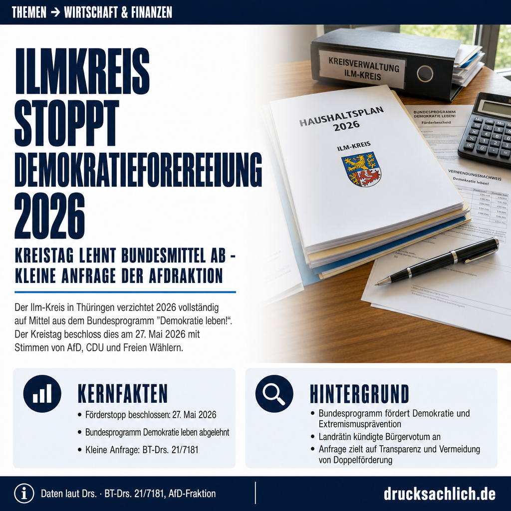 Demokratie leben!: Förderstopp im Ilm-Kreis wirft Fragen auf