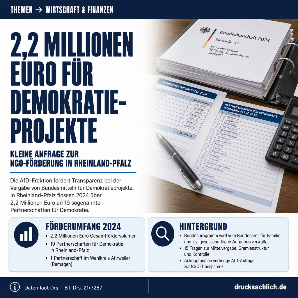 Demokratie leben!: NGO-Förderung in Ahrweiler unter der Lupe