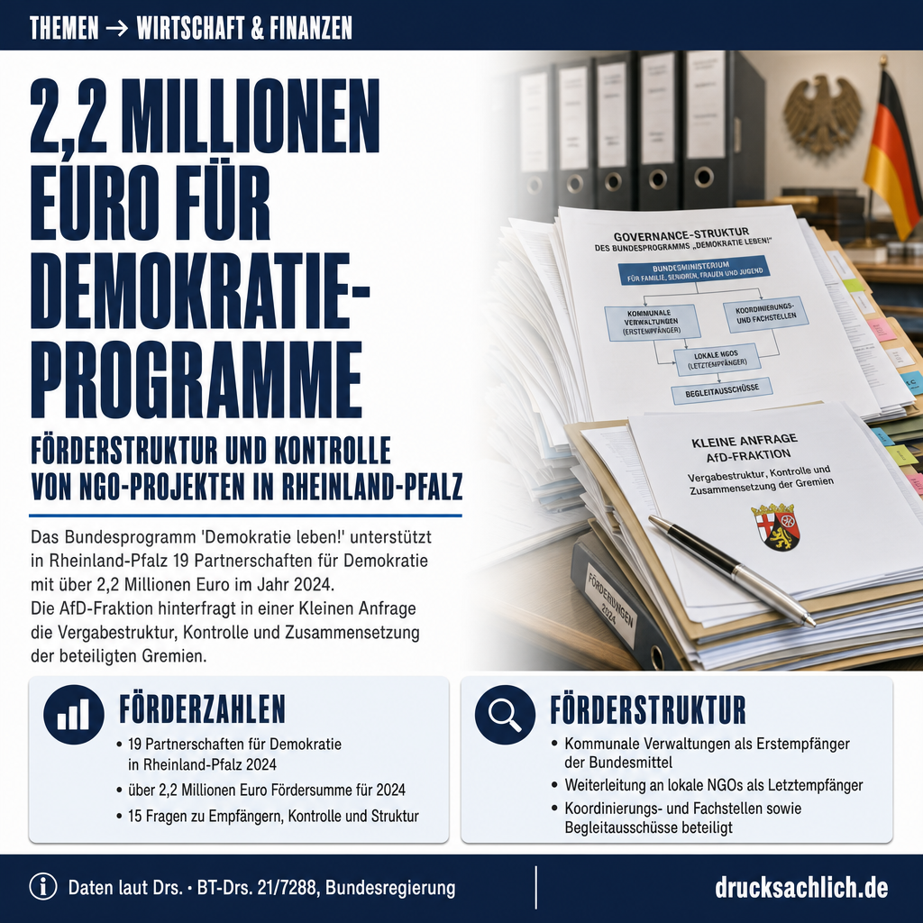 Demokratie leben!: NGO-Förderung im Landkreis Kusel unter der Lupe