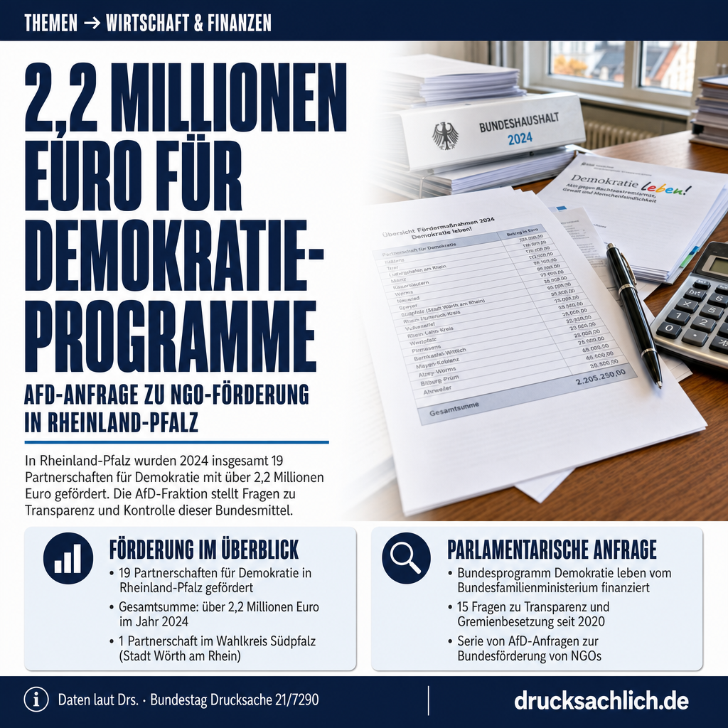 Demokratie leben!: NGO-Förderung in der Südpfalz unter der Lupe