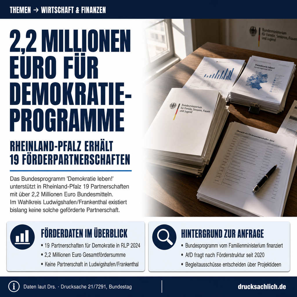 Demokratie leben!: NGO-Förderung in Ludwigshafen im Fokus