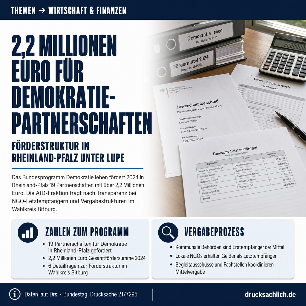 Demokratie leben!: NGO-Förderung in Rheinland-Pfalz unter der Lupe