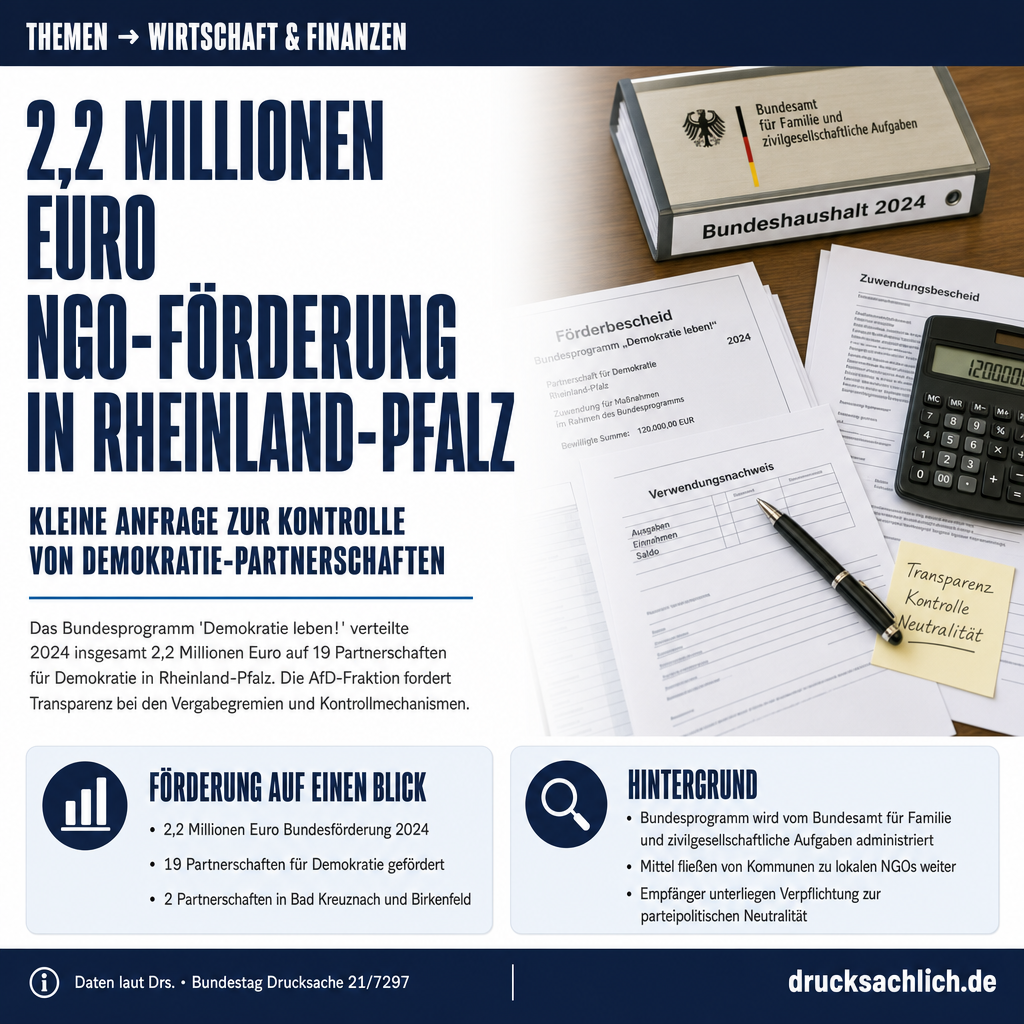 Demokratie leben!: NGO-Förderung in Rheinland-Pfalz unter der Lupe