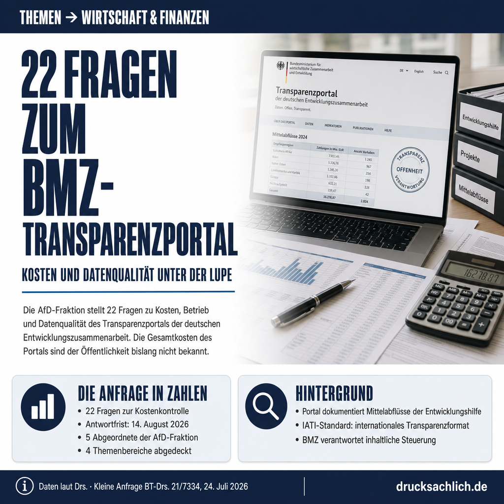 Infografik BT-Drs. 21/7334