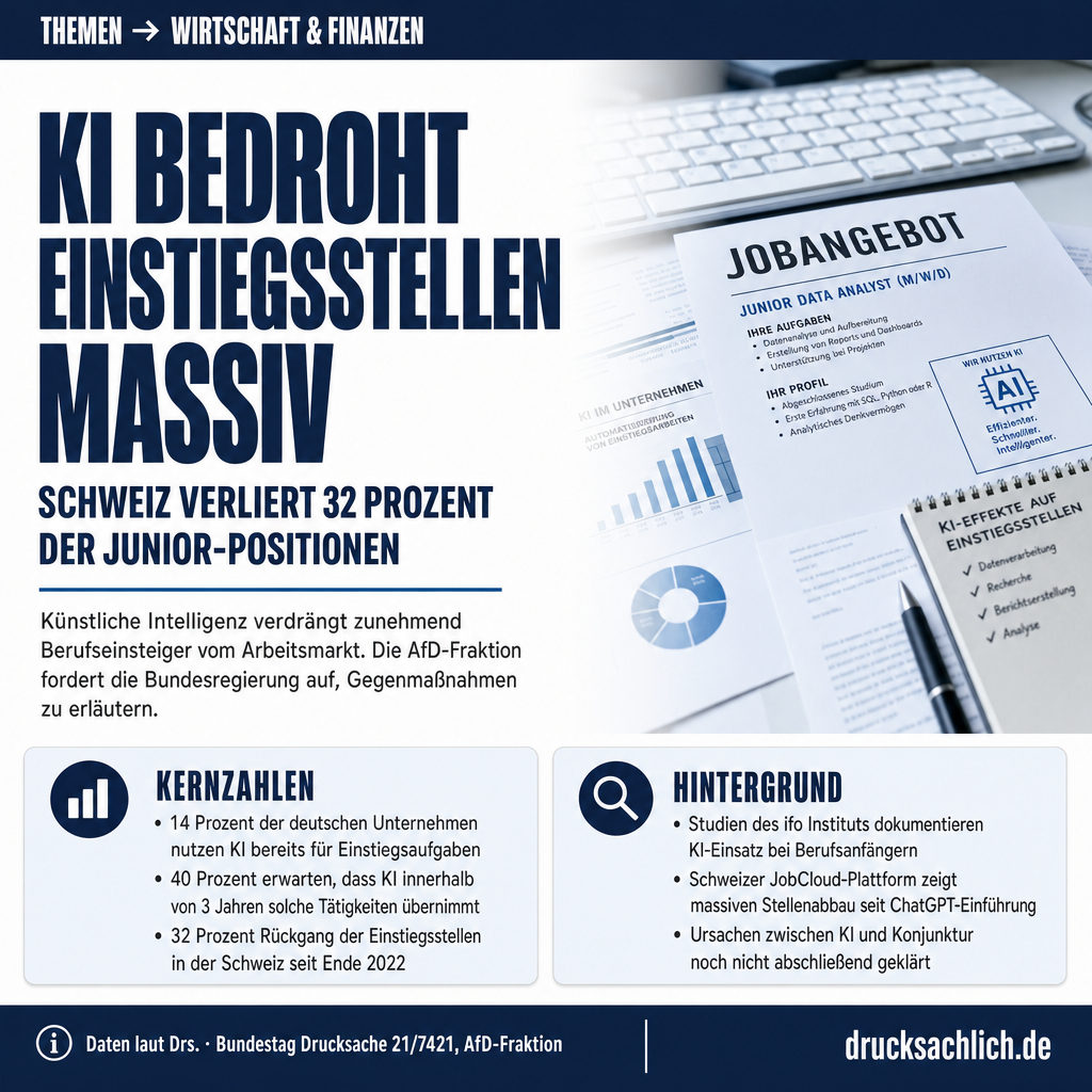 KI und Arbeitsmarkteinstieg: 9 Fragen an die Bundesregierung