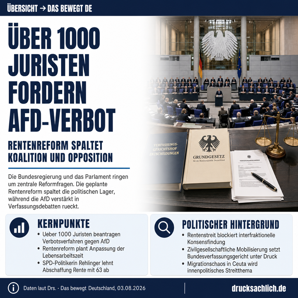 Das bewegt Deutschland — 03.08.2026