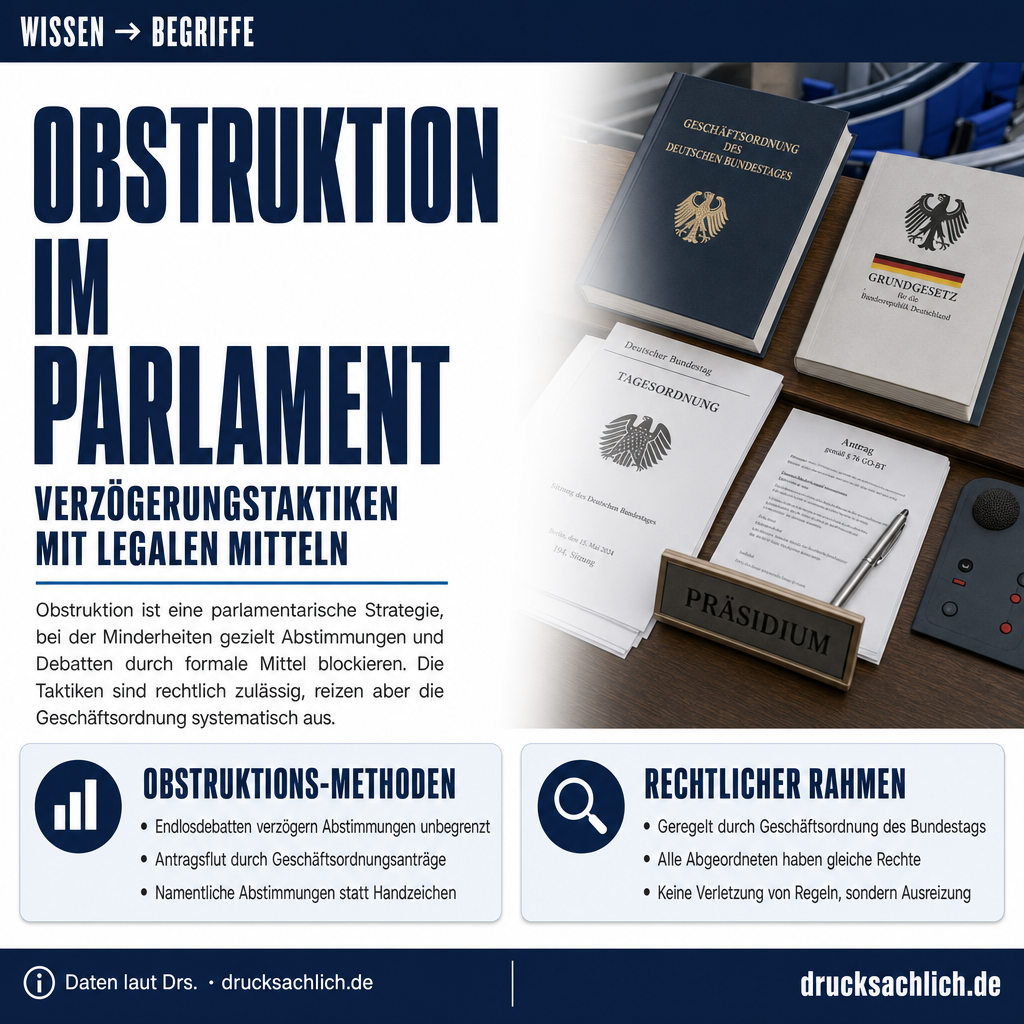 Begriff erklärt: Obstruktion