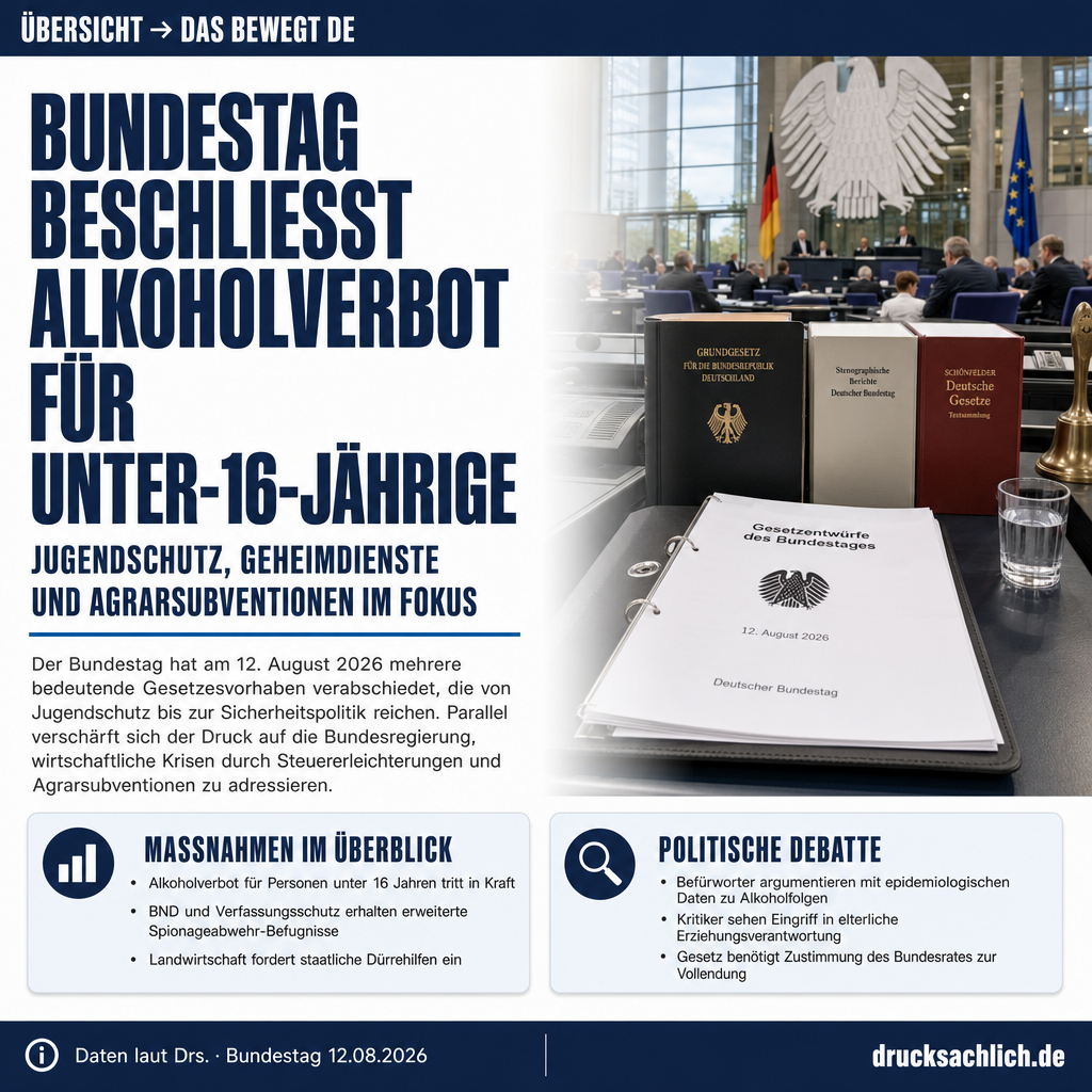 Das bewegt Deutschland — 12.08.2026