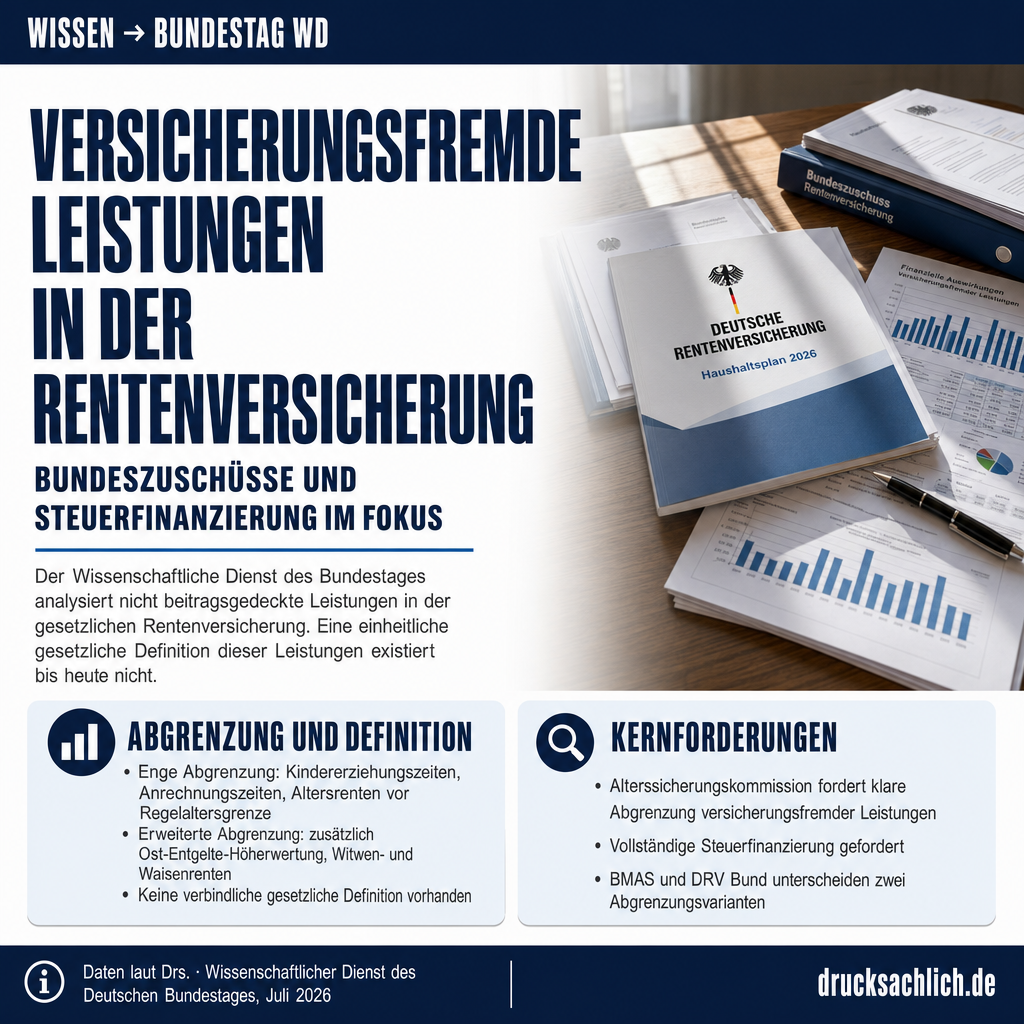 Versicherungsfremde Leistungen in der Rentenversicherung