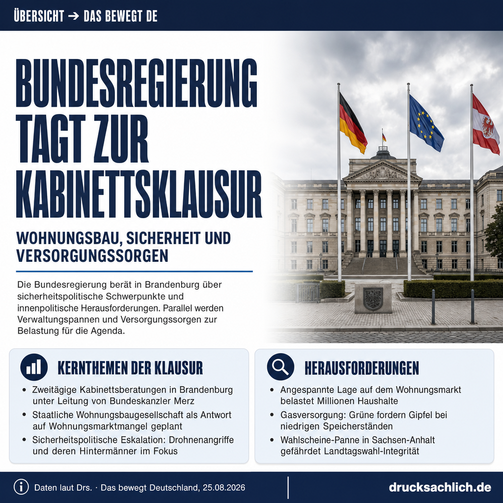 Das bewegt Deutschland — 25.08.2026