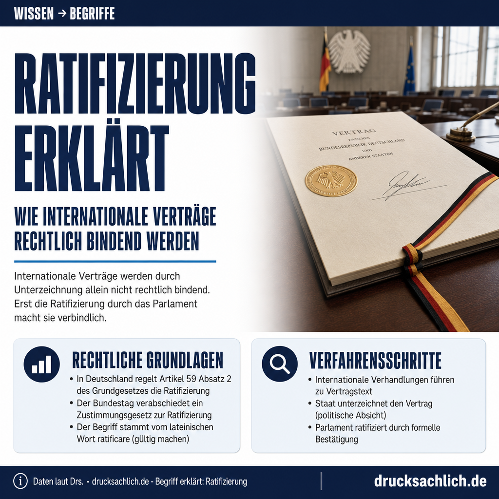 Begriff erklärt: Ratifizierung