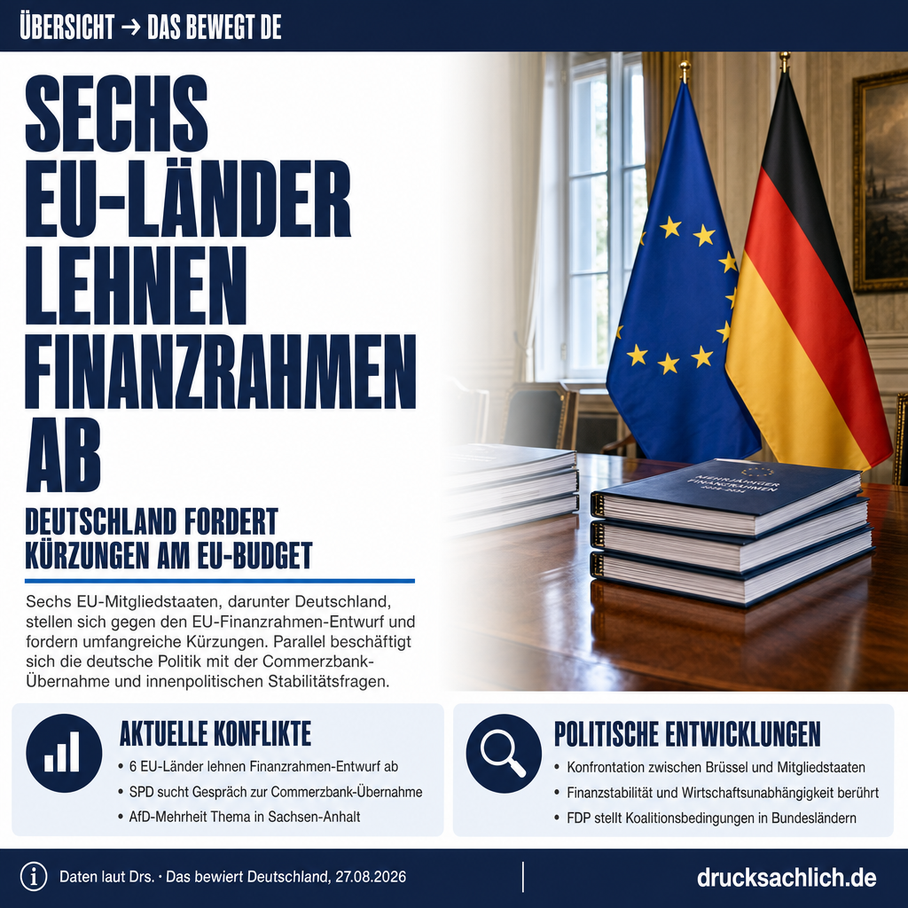 Das bewegt Deutschland — 27.08.2026