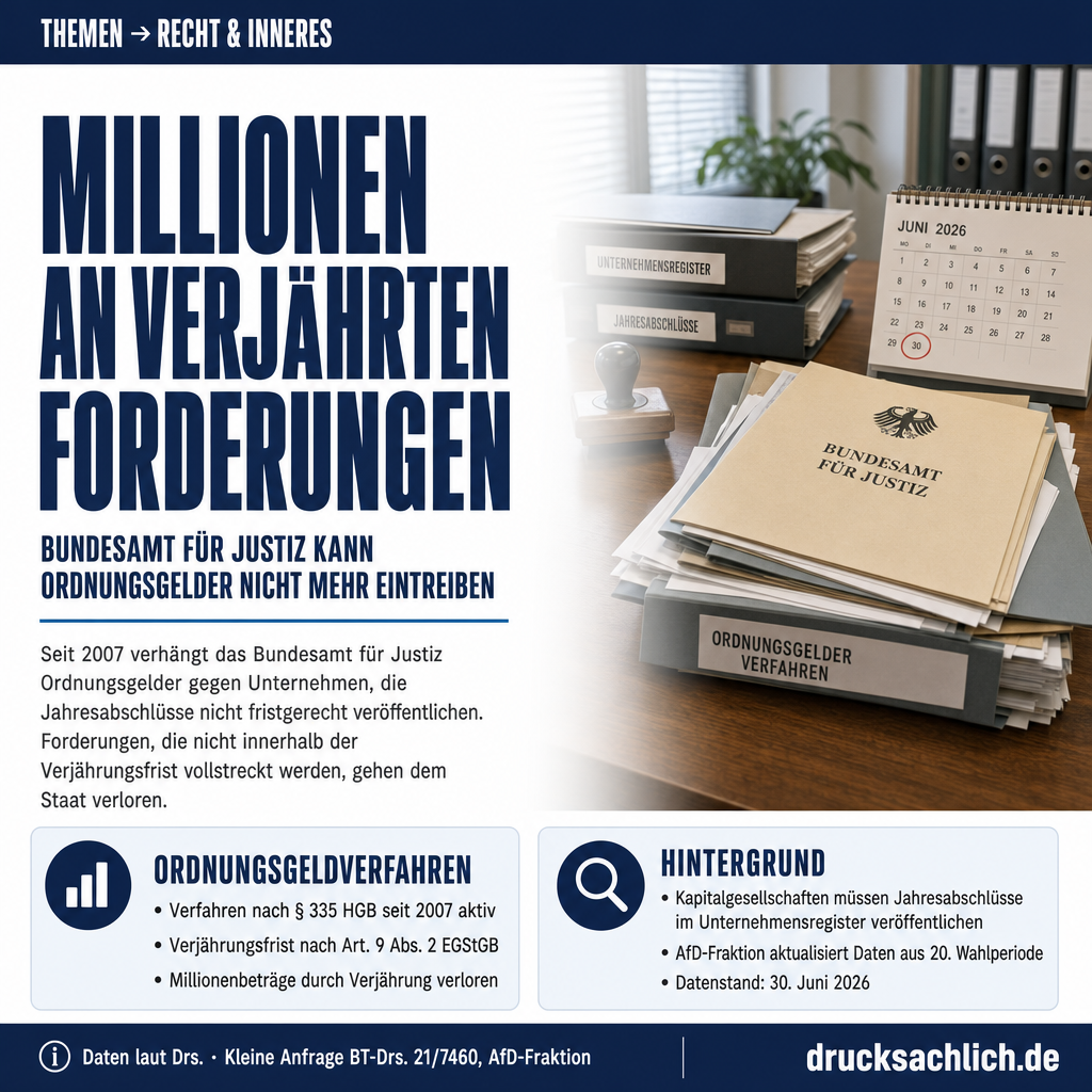 Infografik BT-Drs. 21/7460