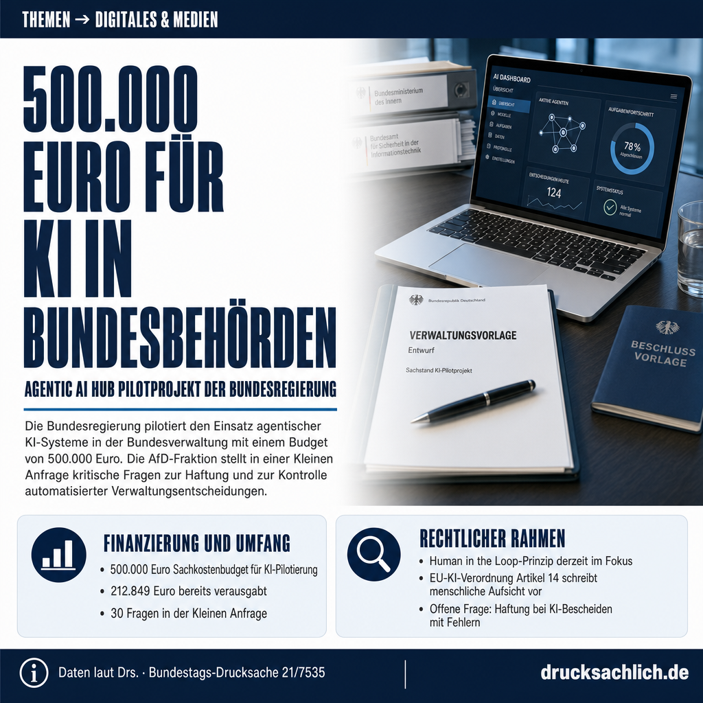 KI in der Bundesverwaltung: 30 Fragen zum Agentic AI Hub