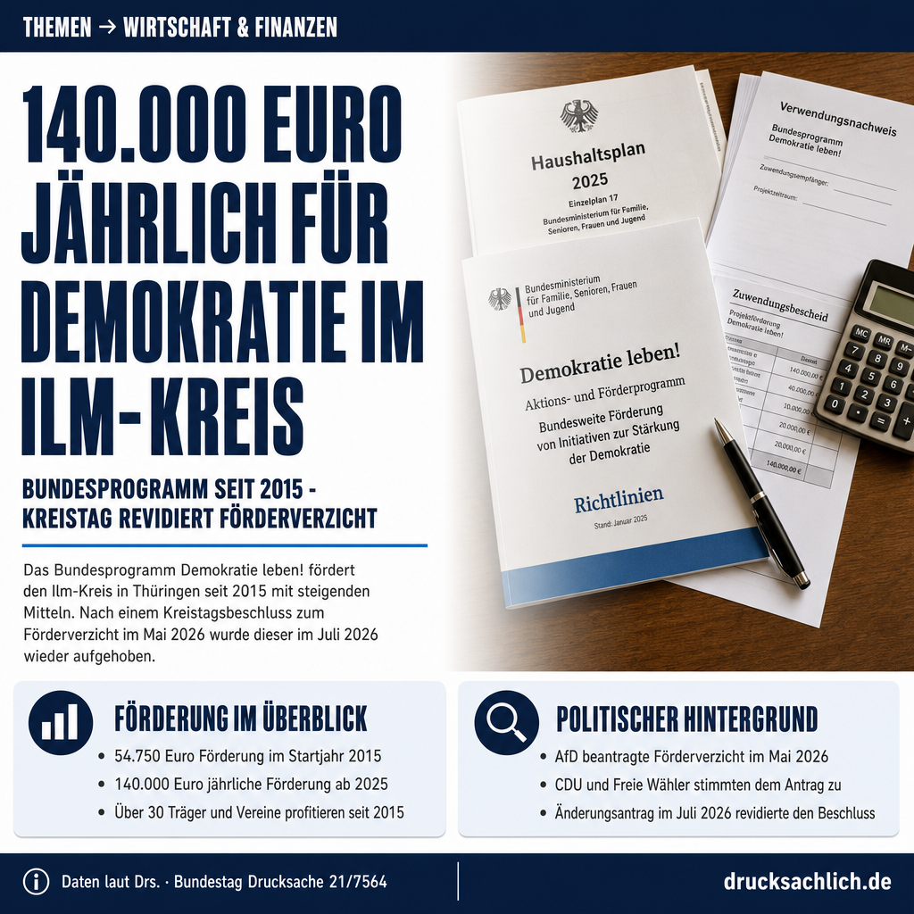 Demokratie leben! im Ilm-Kreis: Förderung seit 2015