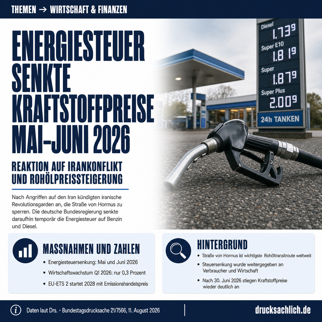 Kraftstoffpreise nach dem Irankonflikt: Was die Regierung plant