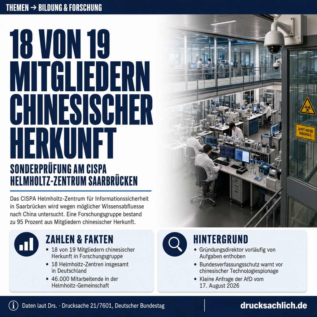 Infografik BT-Drs. 21/7601