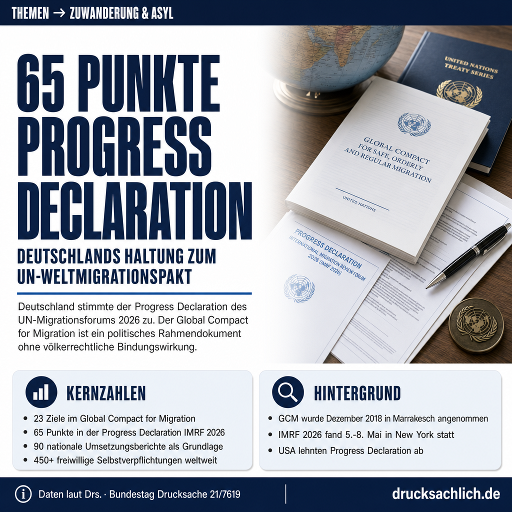 UN-Weltmigrationspakt: Deutschlands Position beim IMRF 2026