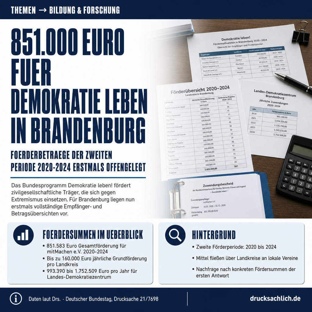 Infografik BT-Drs. 21/7698