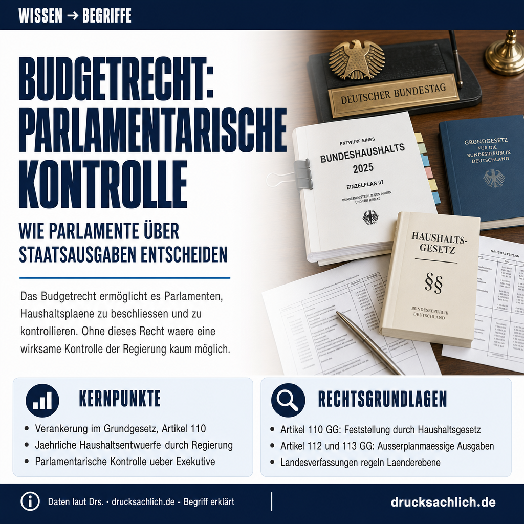 Begriff erklärt: Budgetrecht