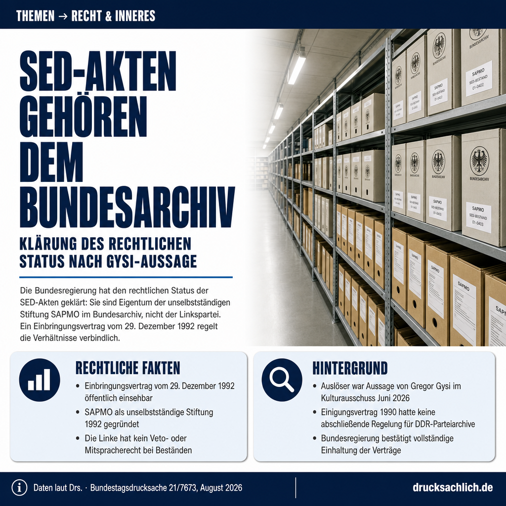 SED-Akten im Bundesarchiv: Wer ist Eigentümer?