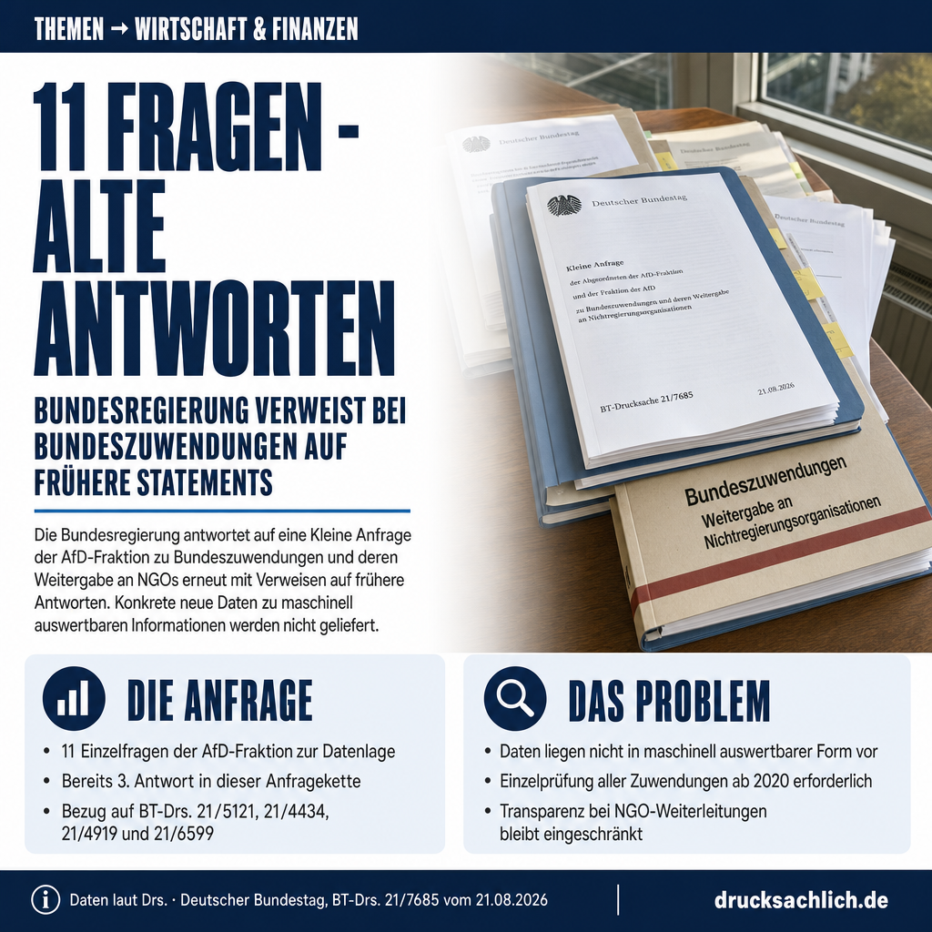 Infografik BT-Drs. 21/7685