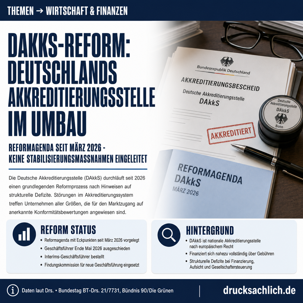 Deutschlands Qualitätswächter im Umbau: Was die DAkkS-Krise bedeutet