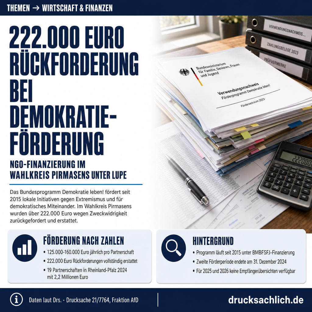 Infografik BT-Drs. 21/7764