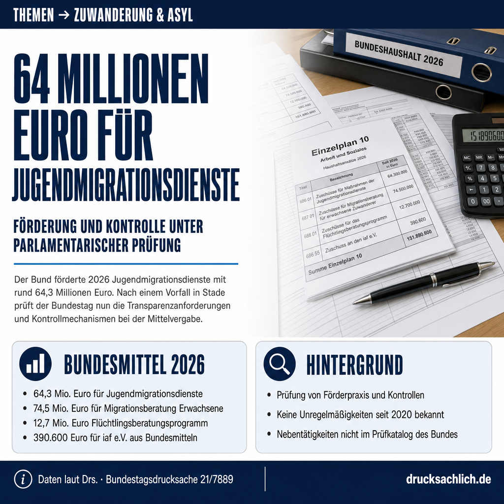 Infografik BT-Drs. 21/7889