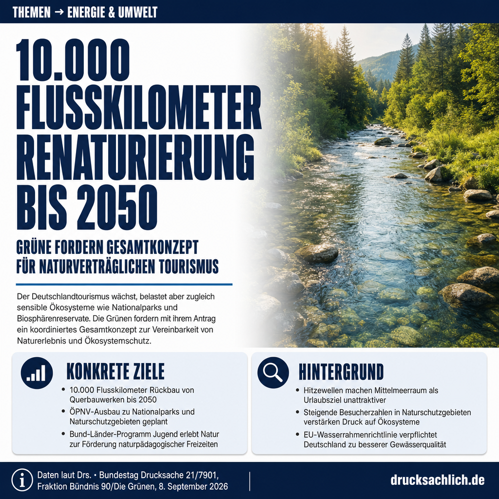 Naturverträglicher Tourismus: Grüne fordern Gesamtkonzept