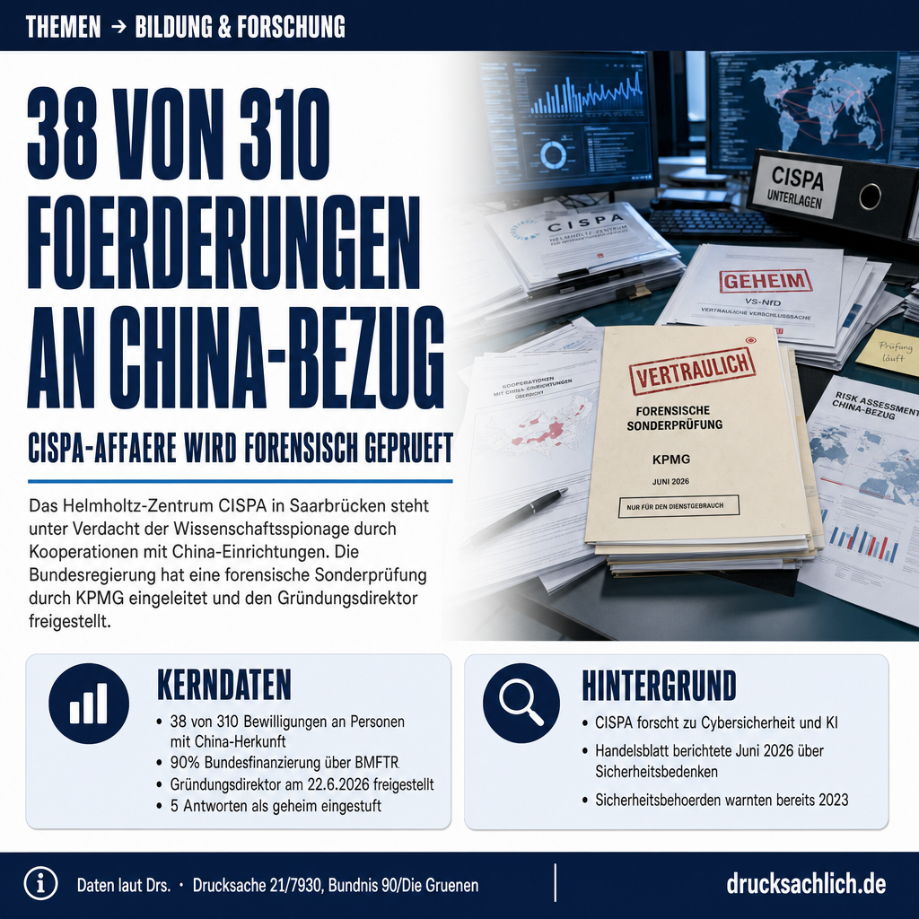 Wissenschaftsspionage: CISPA-Affäre und Forschungssicherheit