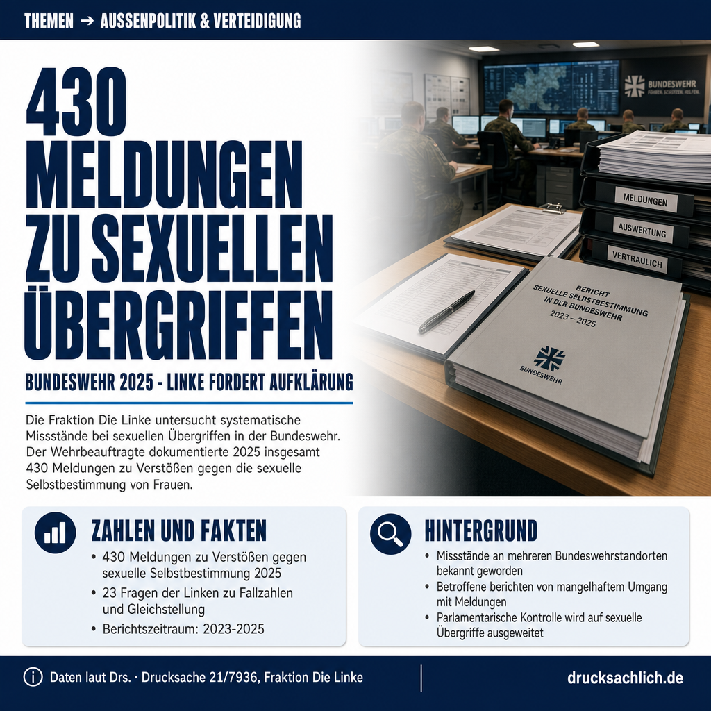 Sexismus in der Bundeswehr: 430 Meldungen im Jahr 2025