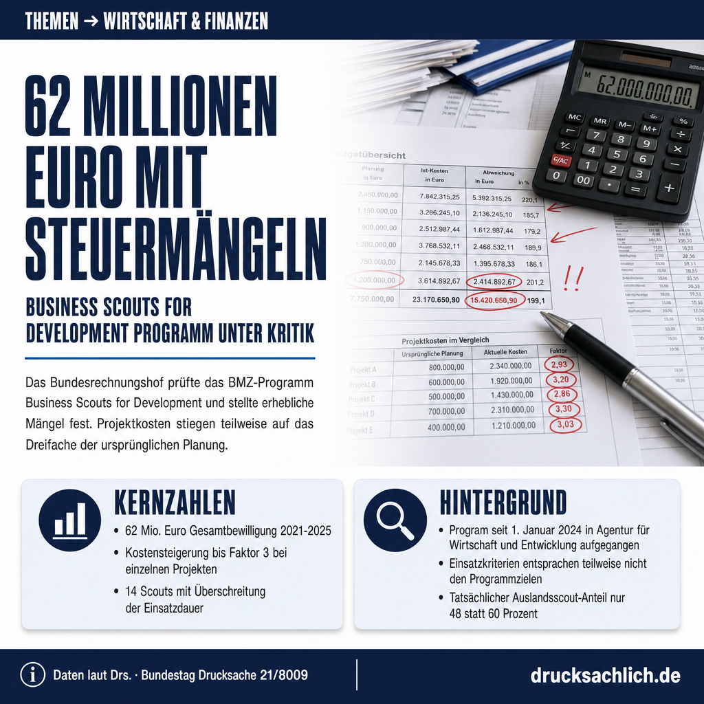 Infografik BT-Drs. 21/8009