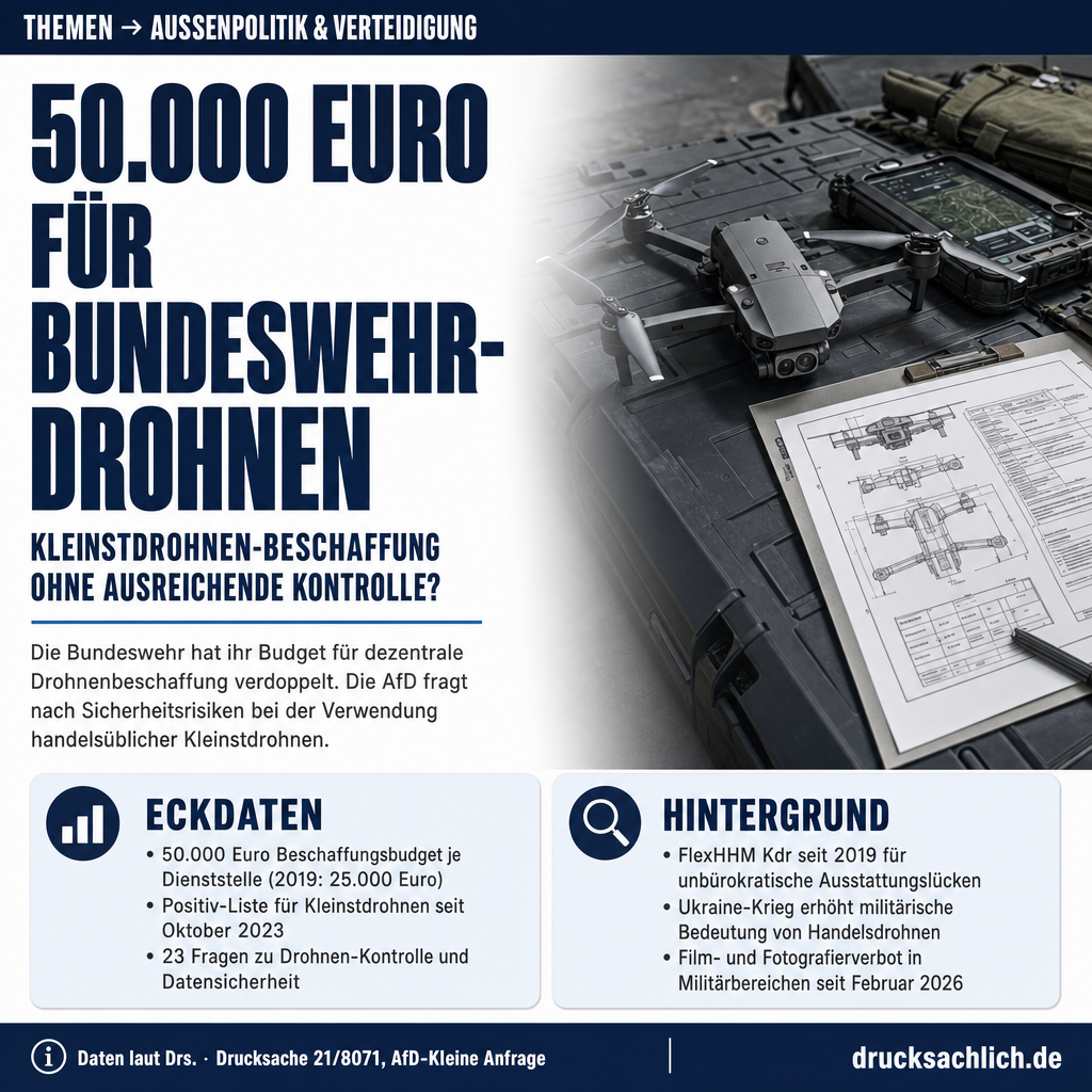 Bundeswehr-Drohnen: FlexHHM Kdr und Sicherheitsrisiken
