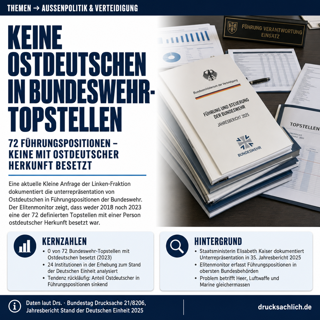 Ostdeutsche in der Bundeswehr: Repräsentation in Frage