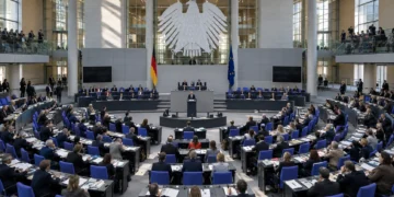 Plenarsaal des Deutschen Bundestages
